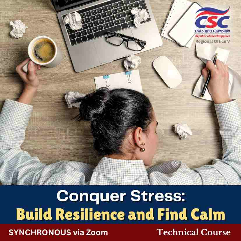 Conquer Stress: Build Resilience and Find Calm  ONLINE