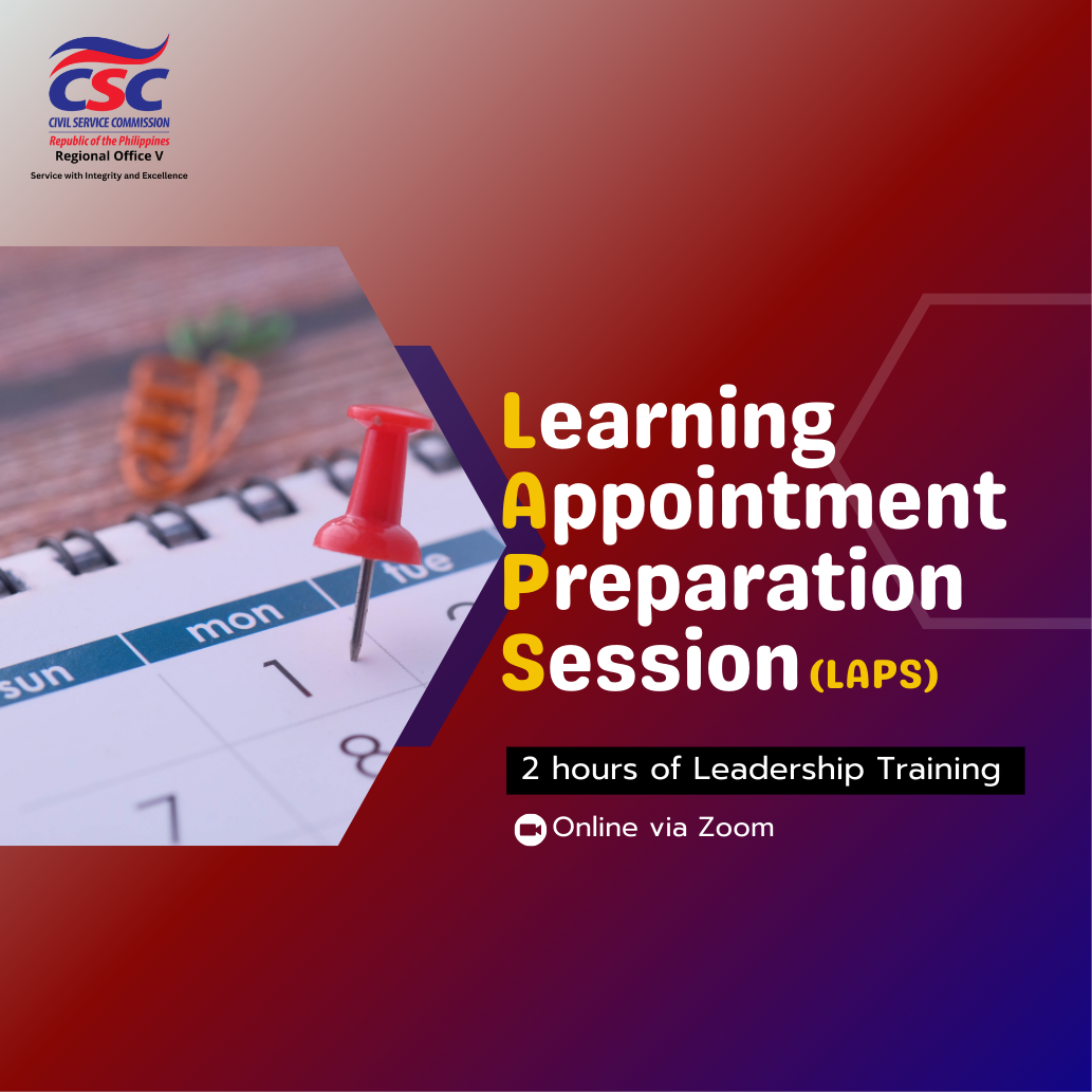 Learning Appointment Preparation Session (LAPS)