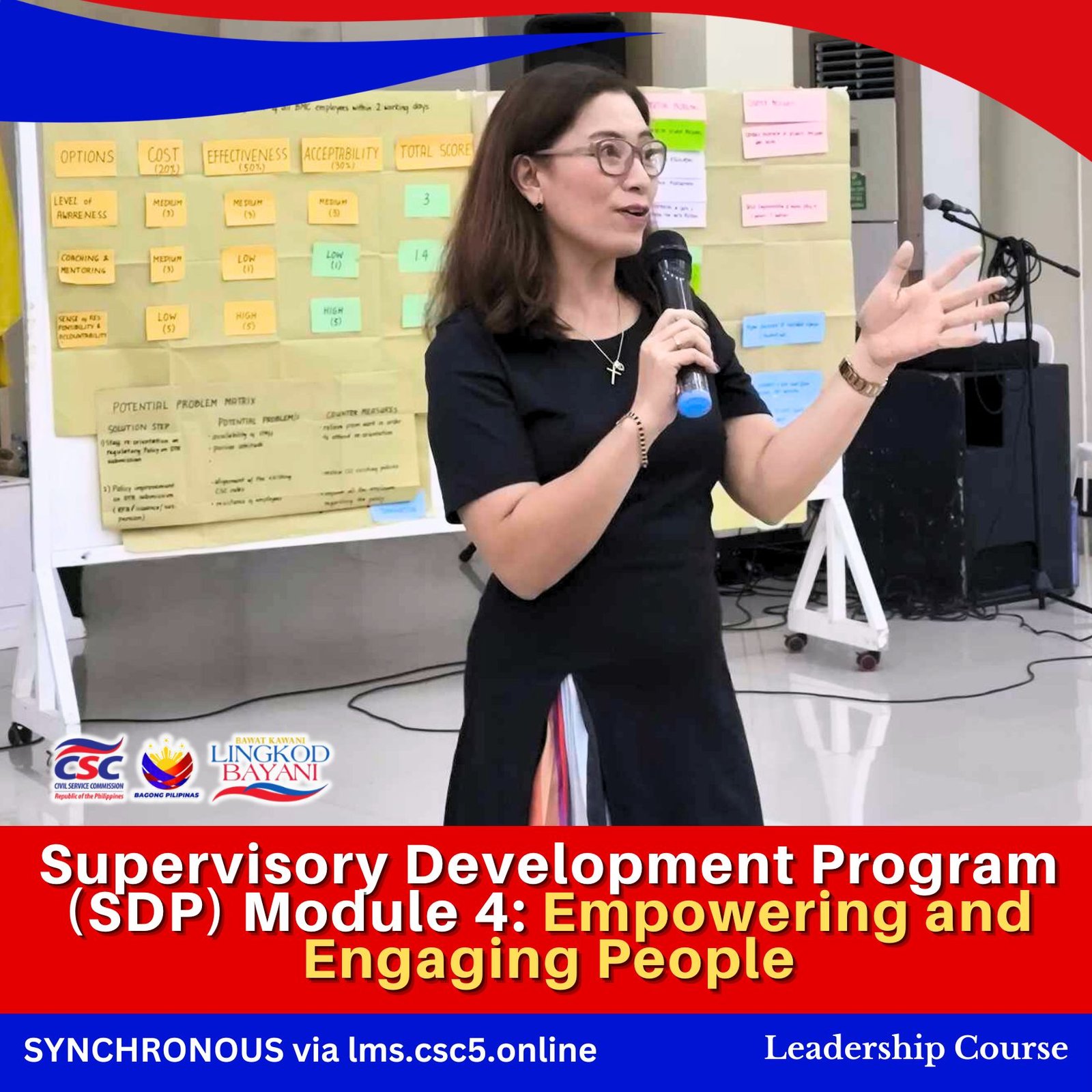 Supervisory Development Program (SDP) Module 4: Empowering and Engaging People