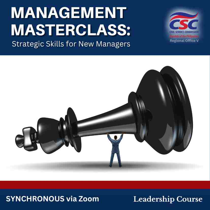 Management Masterclass: Strategic Skills for New Managers ONLINE  