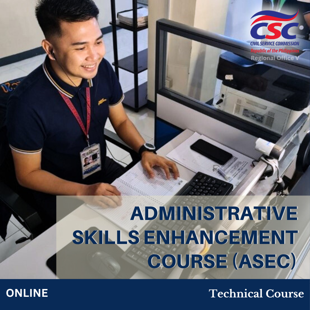 Administrative Skills Enhancement Course (ASEC) ONLINE - Batch 2