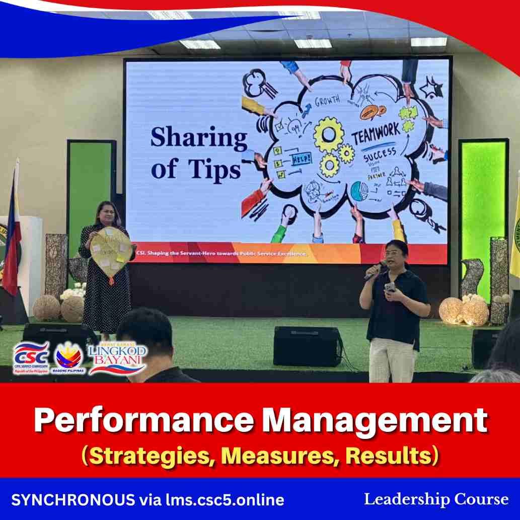 Performance Management (Strategy, Measures, Results)