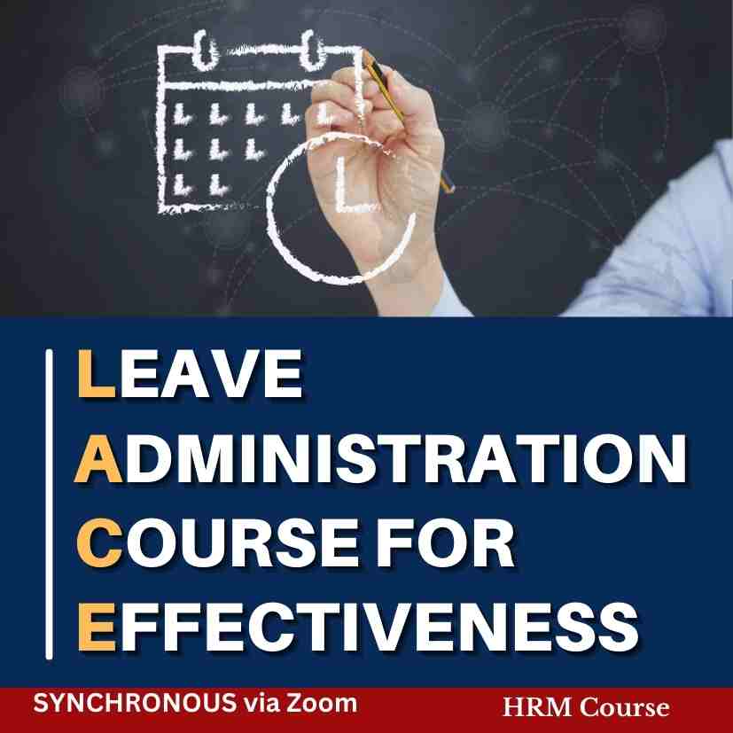 Leave Administration Course for Effectiveness (LACE) Online